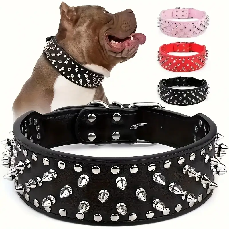 Halsband Spikes | Zwart