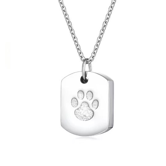 Ashanger RVS dogtag