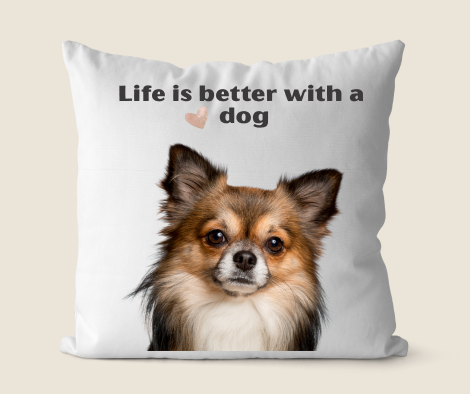 Kussen - Life is better with a dog 🩷