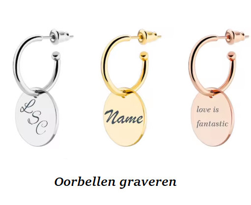 Eclipse oorbellen | Zilver