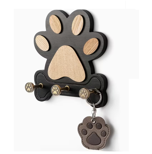 Wandhaak Deluxe | Rustiek hout