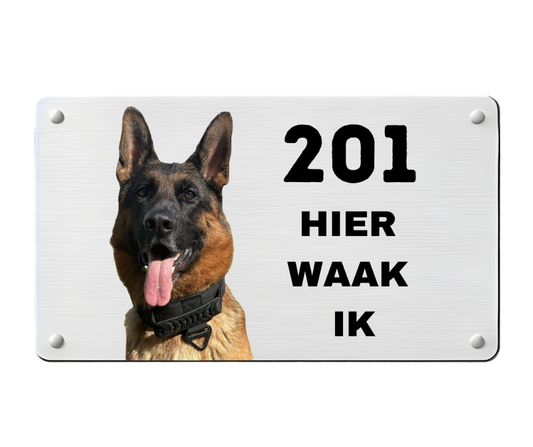 Gepersonaliseerd Deurbord | Waakbord
