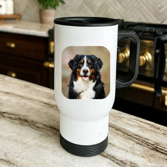 Thermosbeker met foto