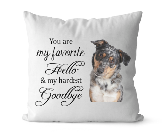 Herdenkingskussen | Hardest Goodbye