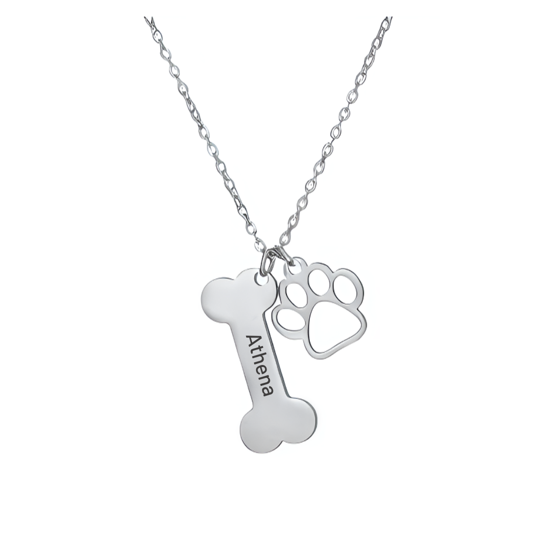 Hondenbotje met Naam | Ketting