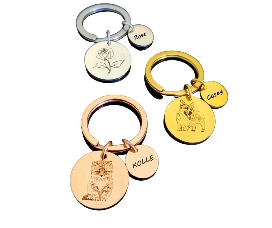Sleutelhanger - PawPrint Duo
