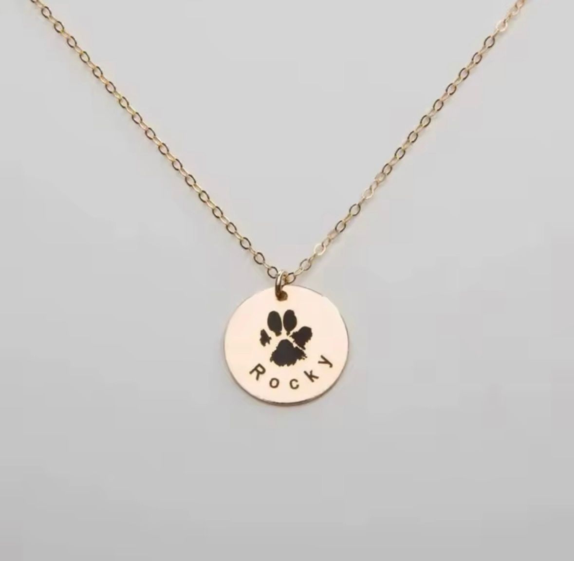 PawPrint necklace
