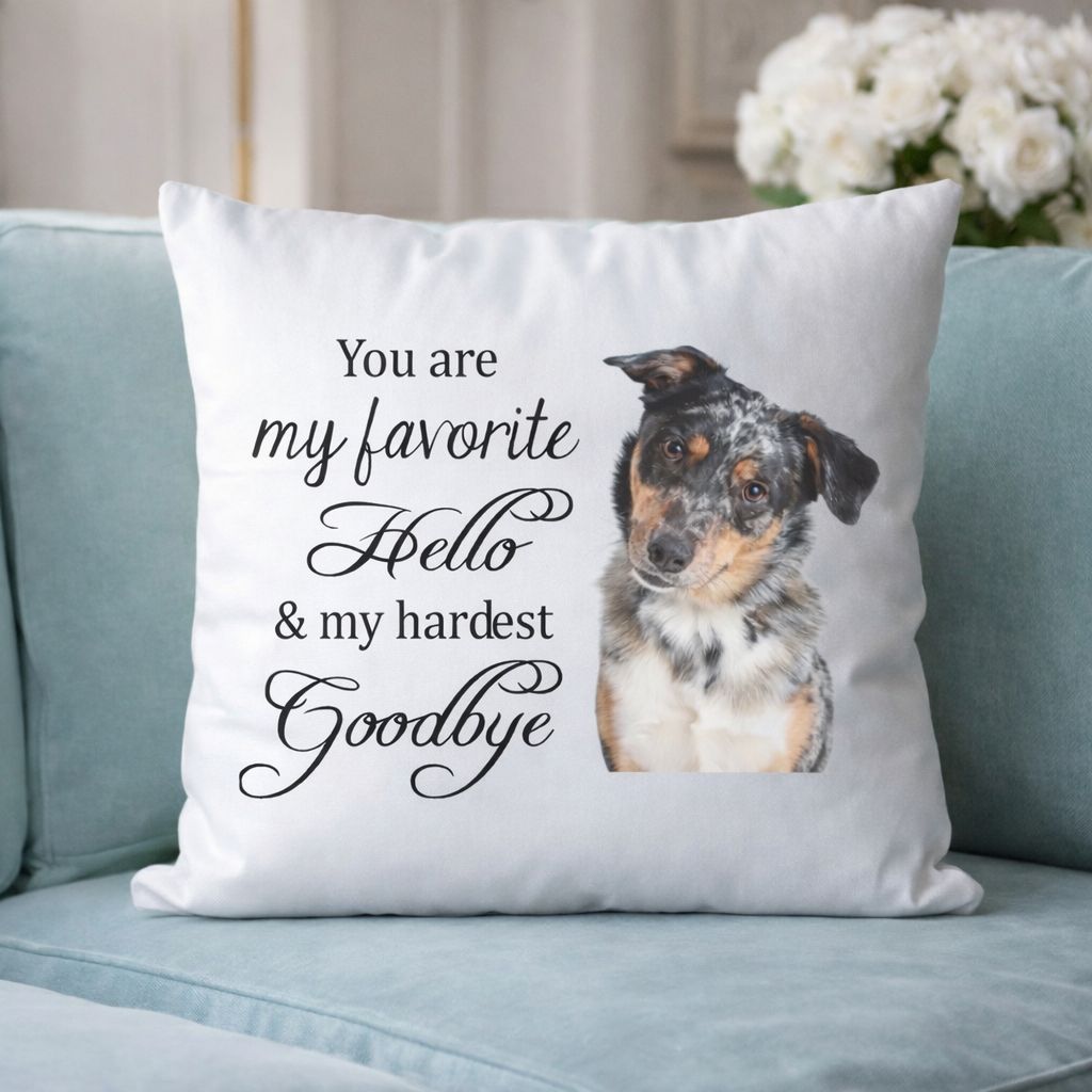 Herdenkingskussen | Hardest Goodbye