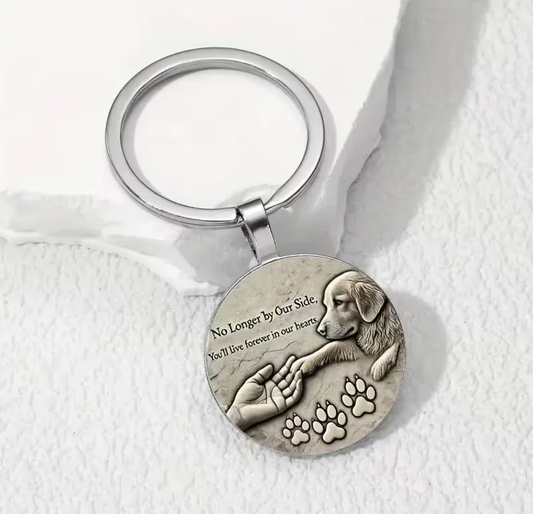 Herdenkingssleutelhanger Hond