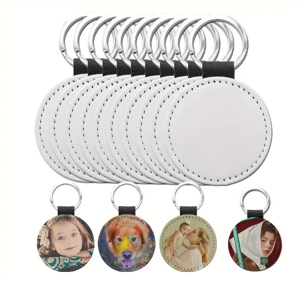 Sleutelhanger PU-leer met foto
