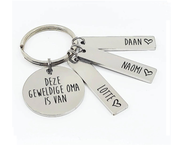 "Deze geweldige" sleutelhanger