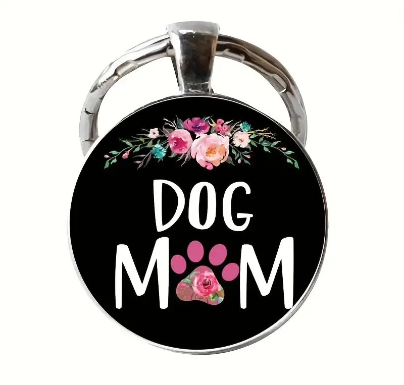 Keychain Dog Mom