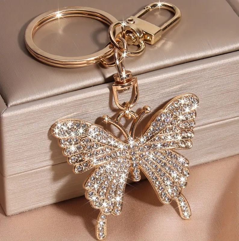 Crystal Wings Keychain