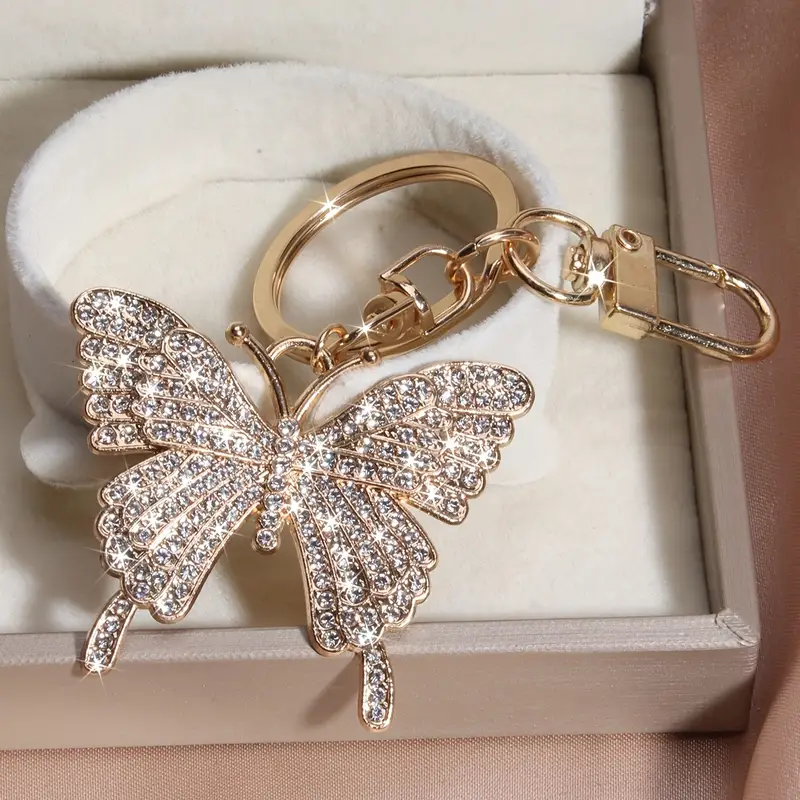 Crystal Wings Keychain