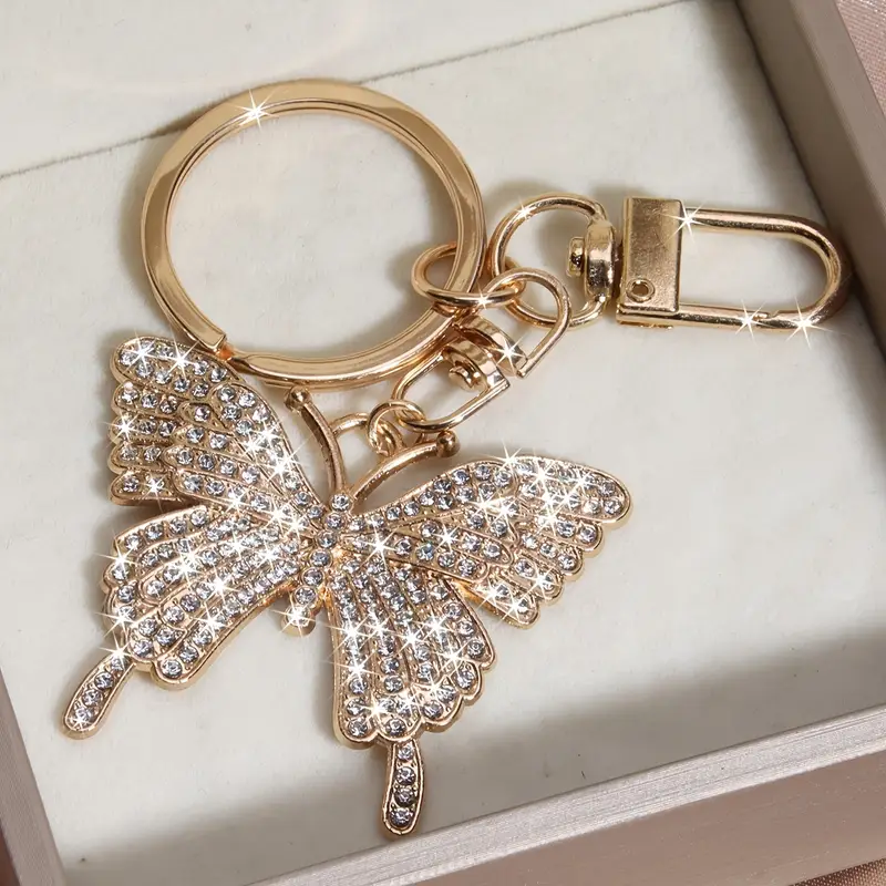 Crystal Wings Keychain