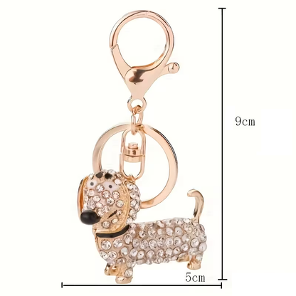 BlingPup sleutelhanger Teckel