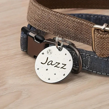 Dog tag with special engravings