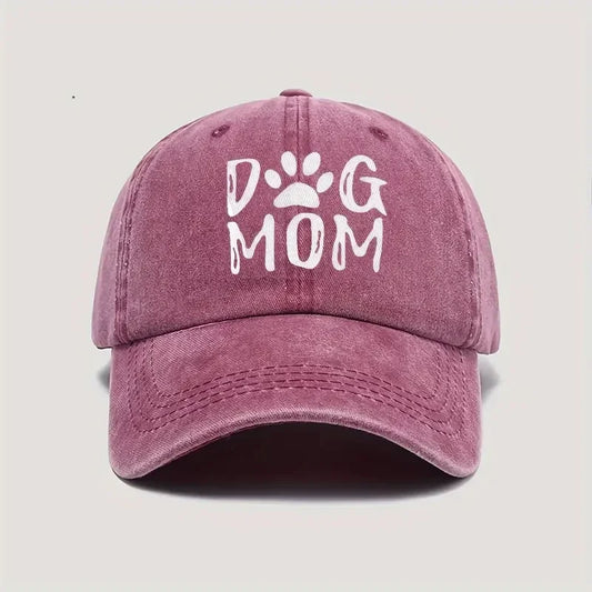 Dog Mom Pet old pink