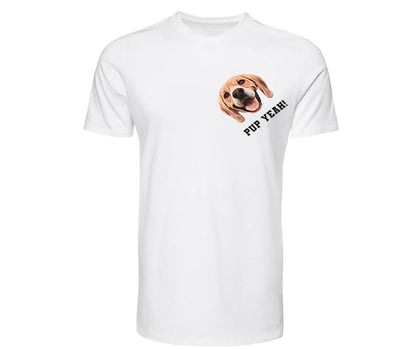 Huisdier als comic shirt