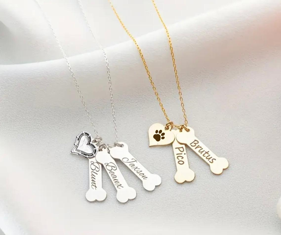 Hondenbotjes met Hartje | Ketting