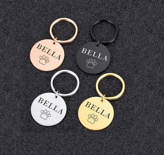 Dog tag Pawprint