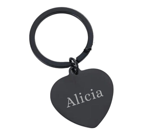 Dog tag Black Love