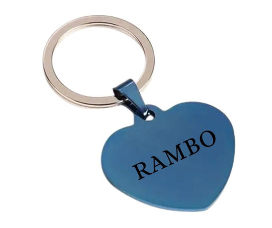 Dog tag Blue Love