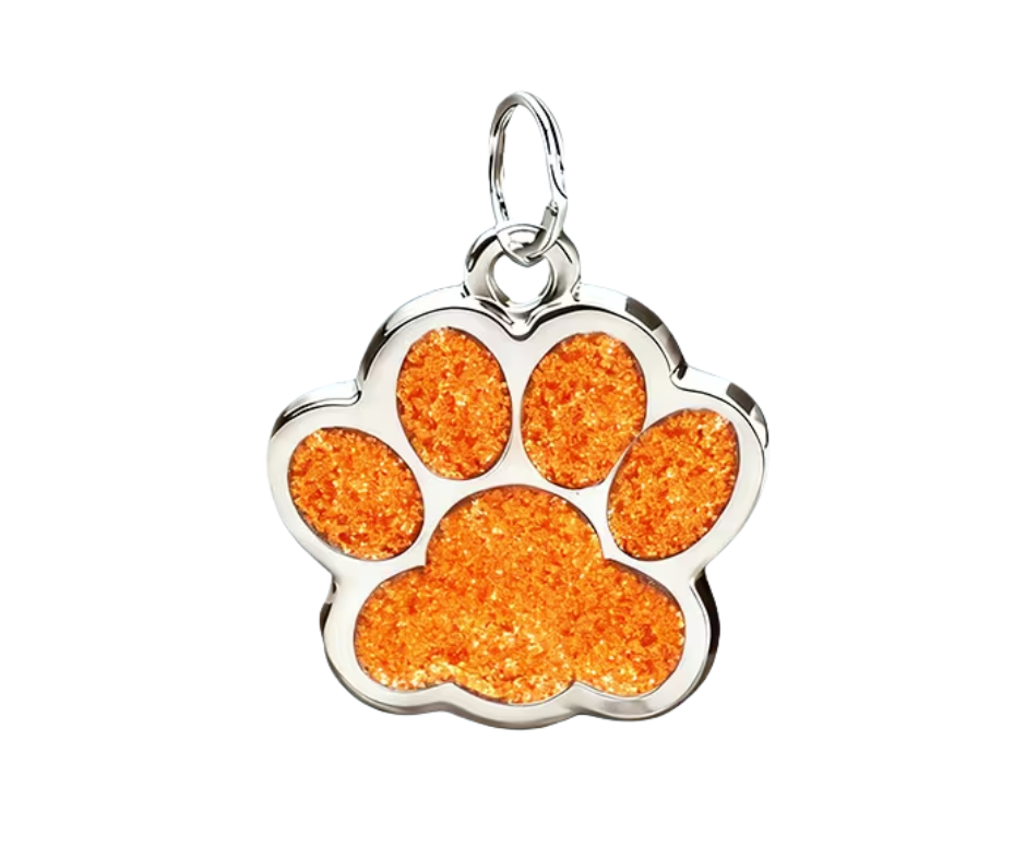 Hondenpenning Glitterpoot