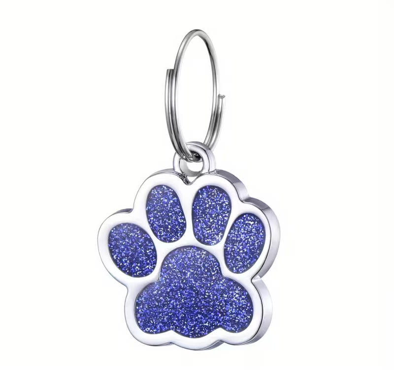 Hondenpenning Glitterpoot