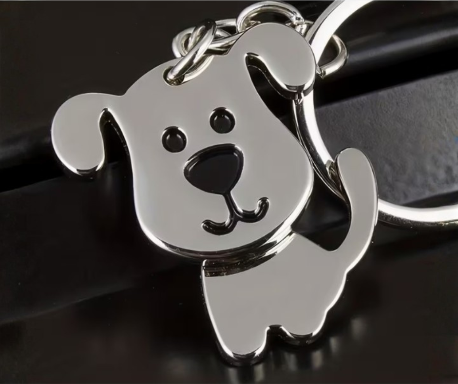 Keychain - PawPrint Duo