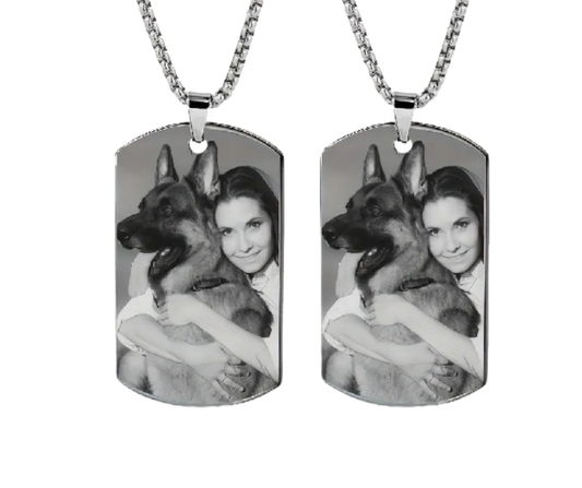 Dogtag Foto Ketting