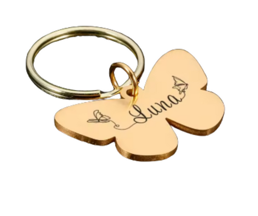 Dog Tag Butterfly