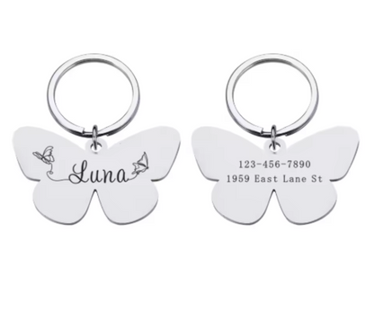 Dog Tag Butterfly