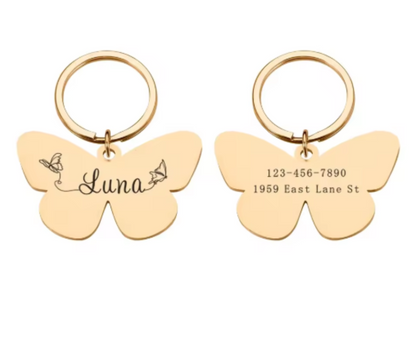 Dog Tag Butterfly