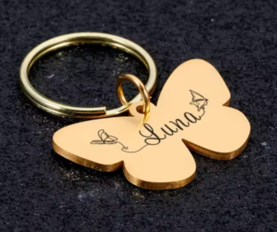 Dog Tag Butterfly