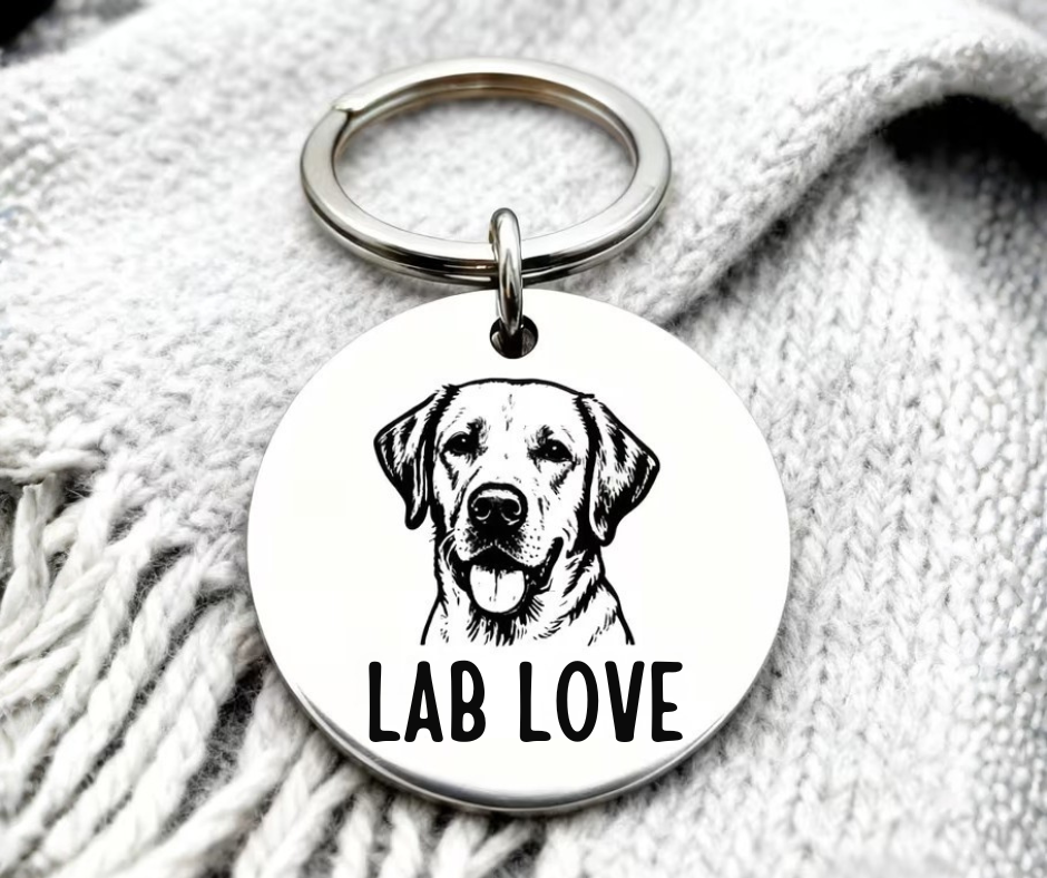 Sleutelhanger - Hondenras 'LOVE'