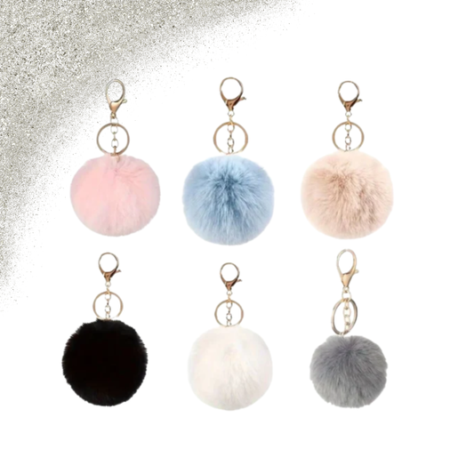 Pluche Bol Sleutelhanger