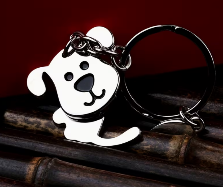 Keychain - PawPrint Duo