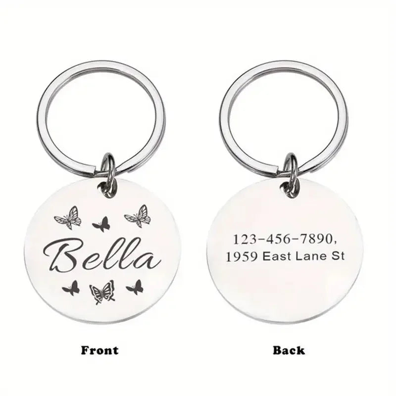 Dog tag with special engravings