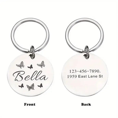 Dog tag with special engravings