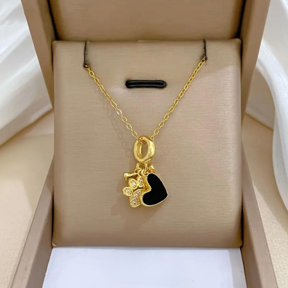 Midnight Paw Charm | Ketting