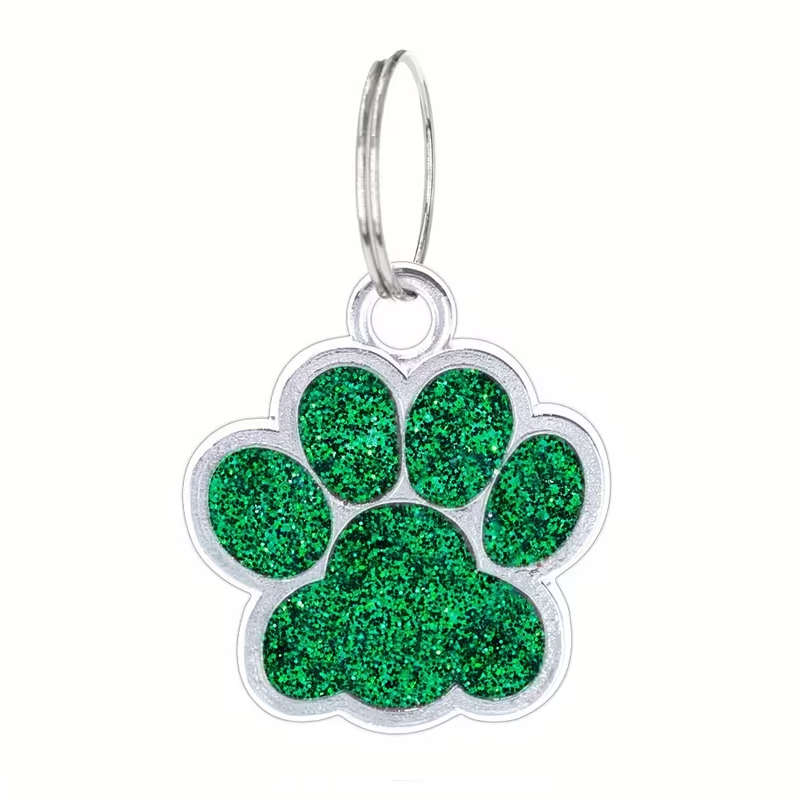 Hondenpenning Glitterpoot