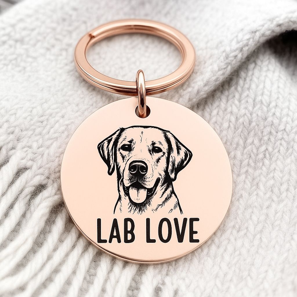 Sleutelhanger - Hondenras 'LOVE'