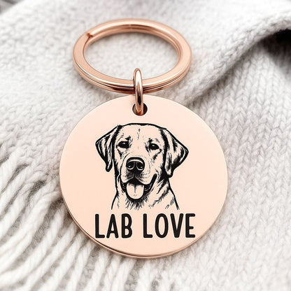 Sleutelhanger - Hondenras 'LOVE'