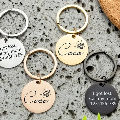 Dog tag with special engravings