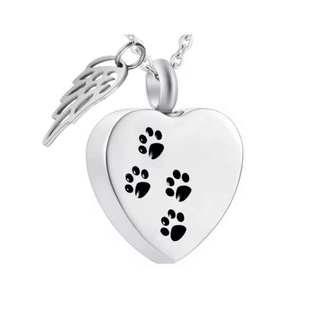 Ashanger | Pawprints met vleugel