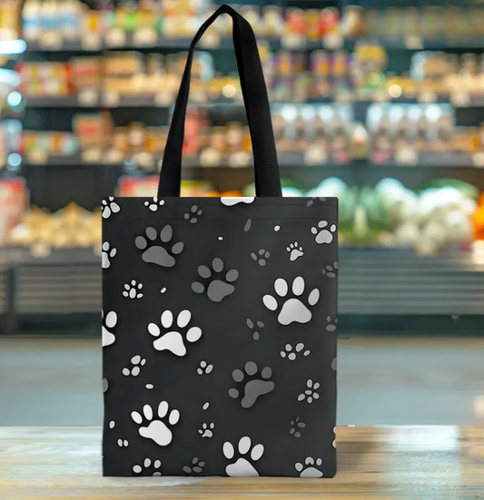 Shopper PawPrint black/white
