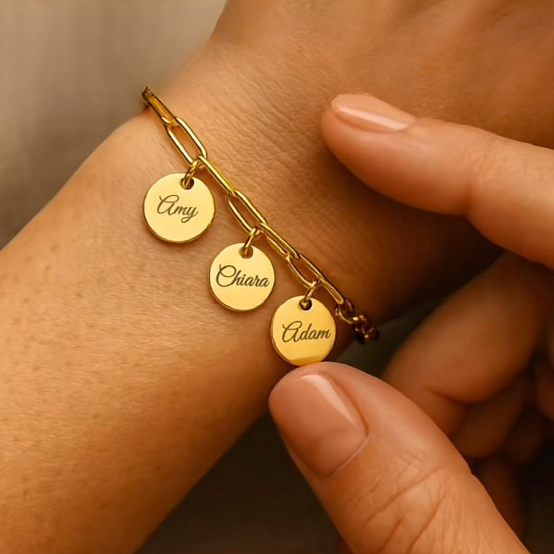 Armband | Meerdere munten graveren