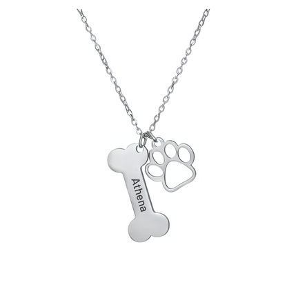 Hondenbotje met Naam | Ketting