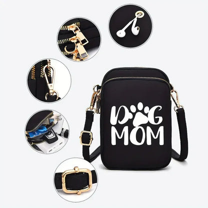 Dog Mom schoudertasje